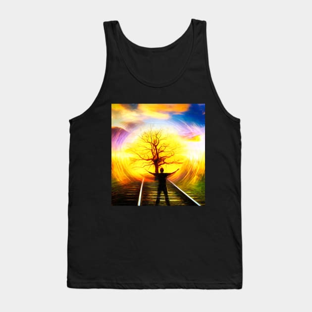 Railroad Tank Top by jasminaseidl